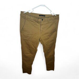 Zara Man Khaki Slim Fit Chinos - Size 29